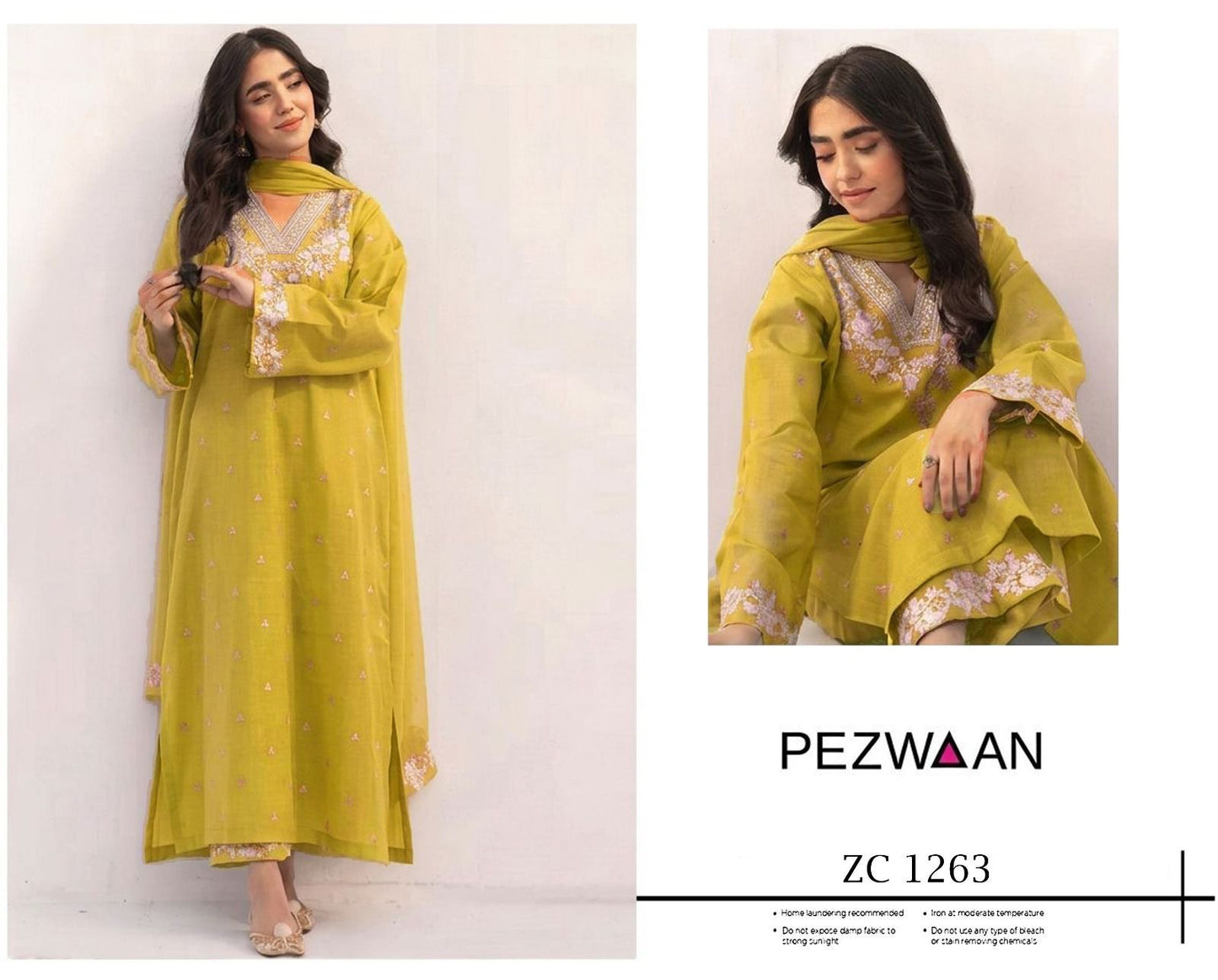 Paazwaan Summer Collection 2026 – Air Jet Lawn Heavy Embroidered Dress