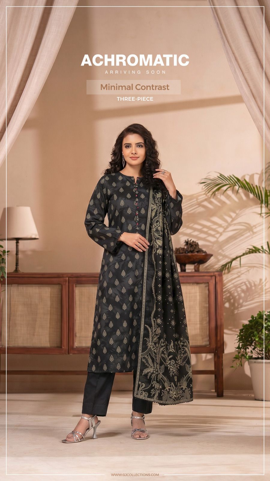 Special Black Collection 2026 by Gul Jee – Premium Lawn Suit