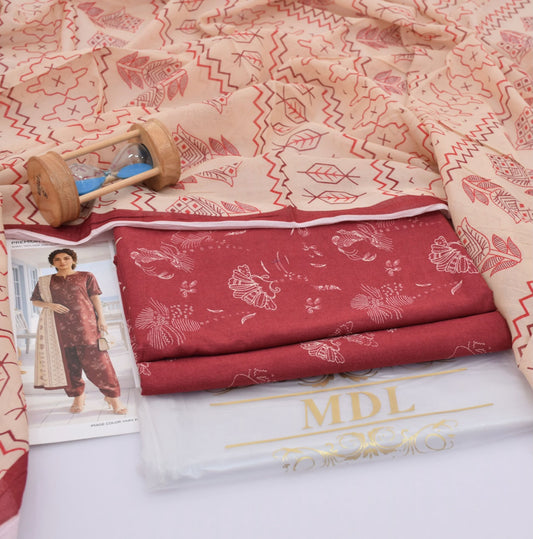 Aleena's by MDL Digital Lawn Suit 2026