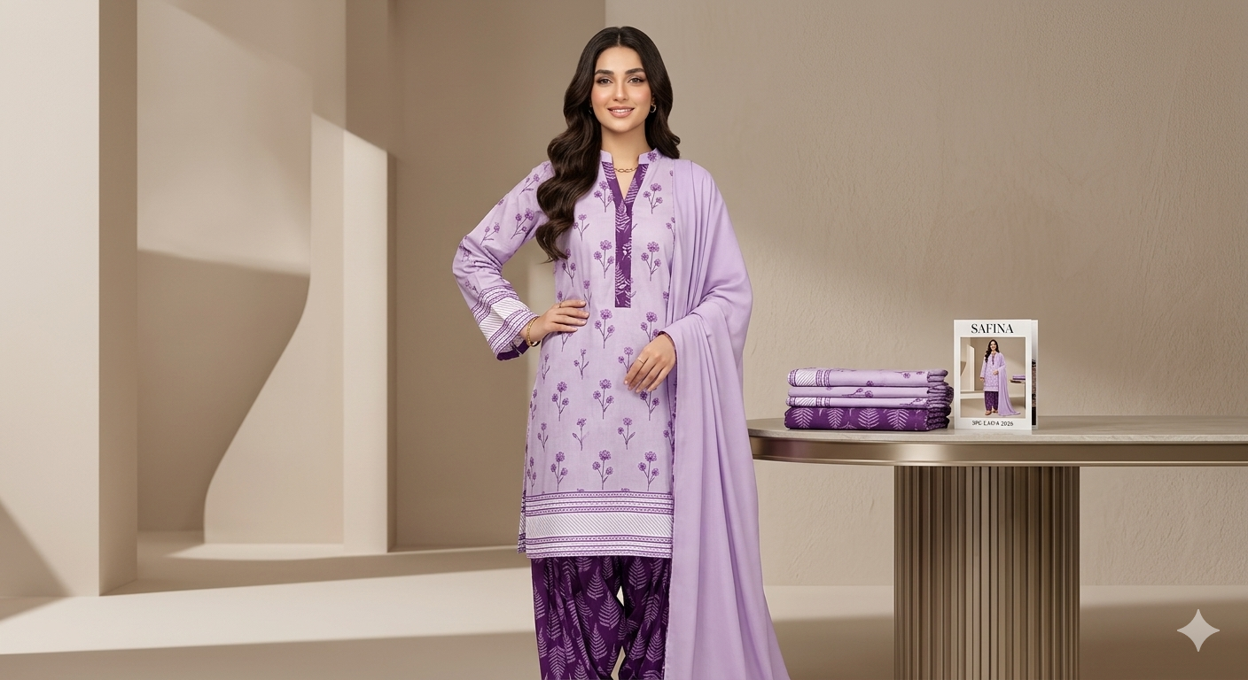 Safina Summer Lawn Collection - Everyday Elegance