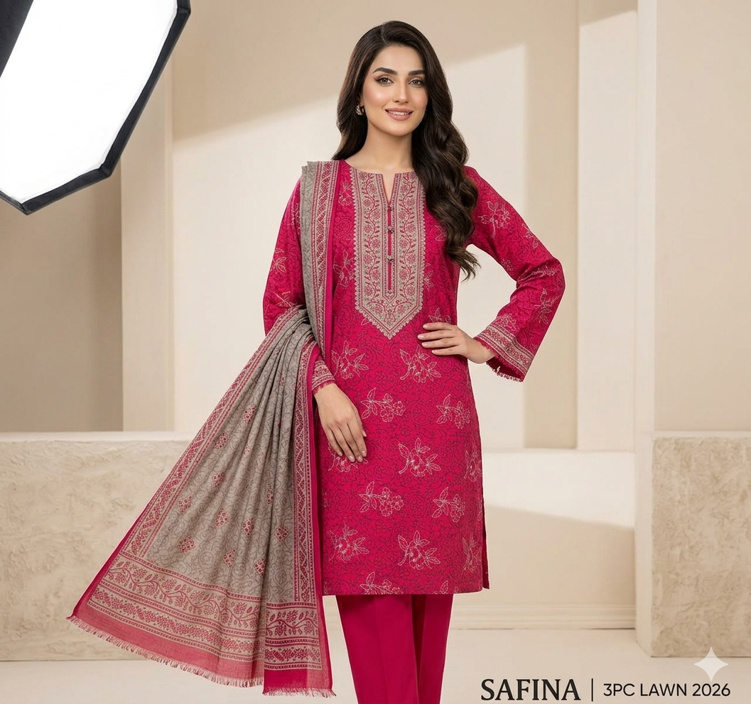 Safina Summer Lawn Collection - Everyday Elegance
