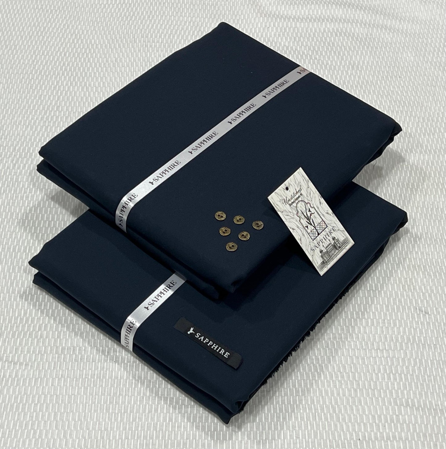Luxury Sapphire Wash n Wear Fabric – Soft Formal Men’s Collection
