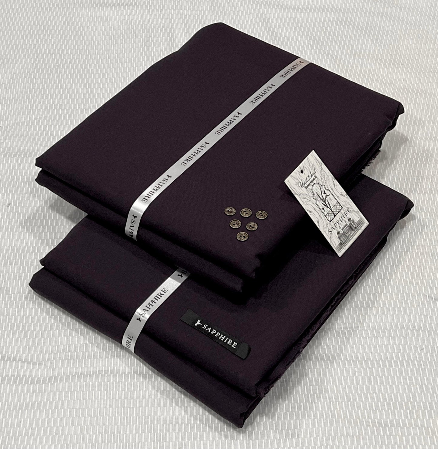 Luxury Sapphire Wash n Wear Fabric – Soft Formal Men’s Collection