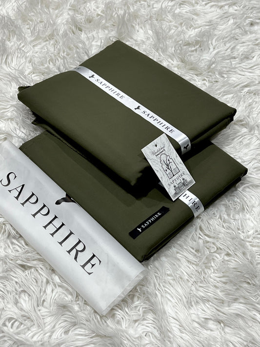 Luxury Sapphire Wash n Wear Fabric – Soft Formal Men’s Collection