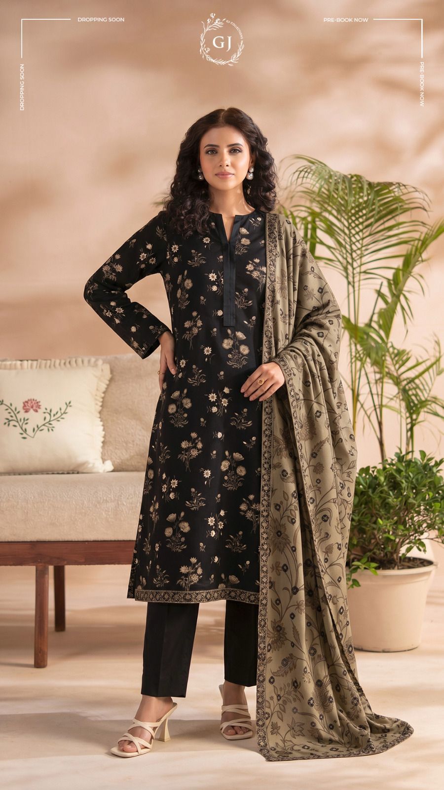 Special Black Collection 2026 by Gul Jee – Premium Lawn Suit
