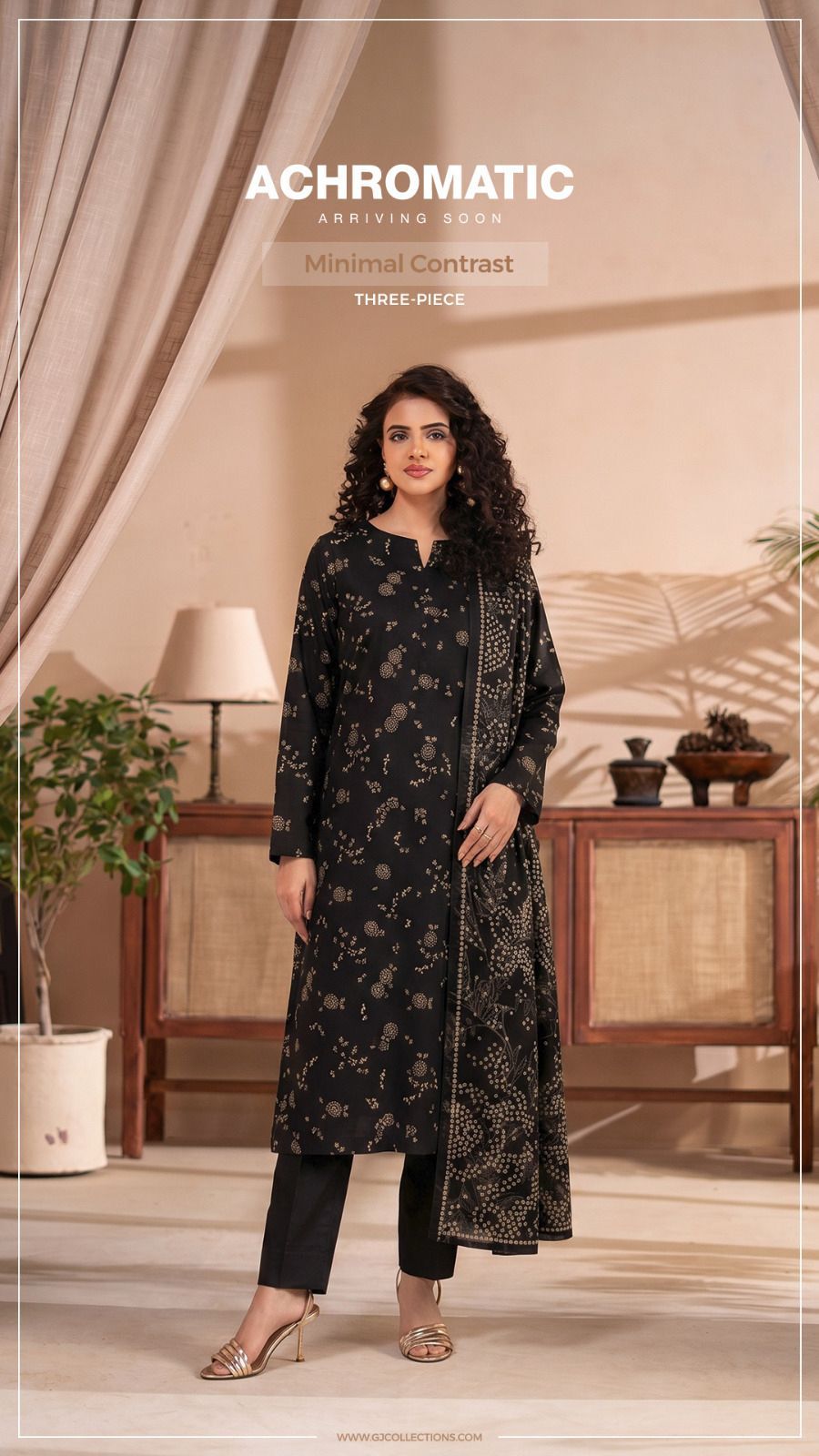 Special Black Collection 2026 by Gul Jee – Premium Lawn Suit