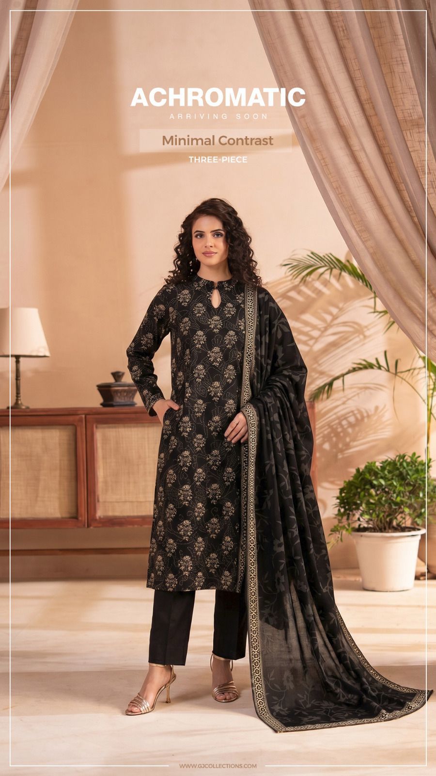 Special Black Collection 2026 by Gul Jee – Premium Lawn Suit