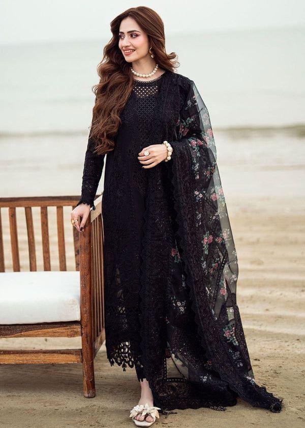 Designer NUREH Chikankari Embroidered 3 Piece Suit