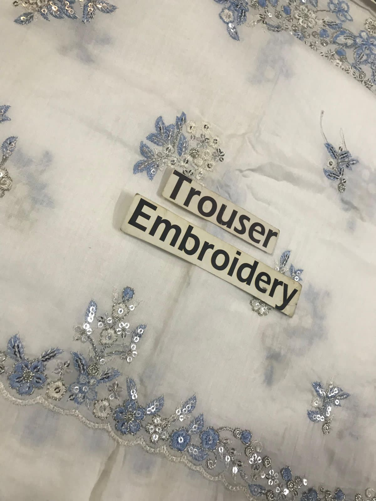Premium Embroidered Lawn Suit by Hussain Rehar