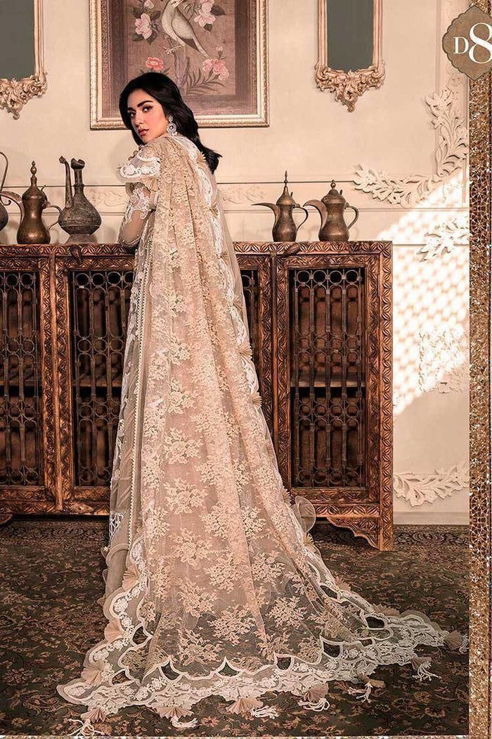 Maria B Organza & Silk Embroidered Dress | Premium Formal Collection