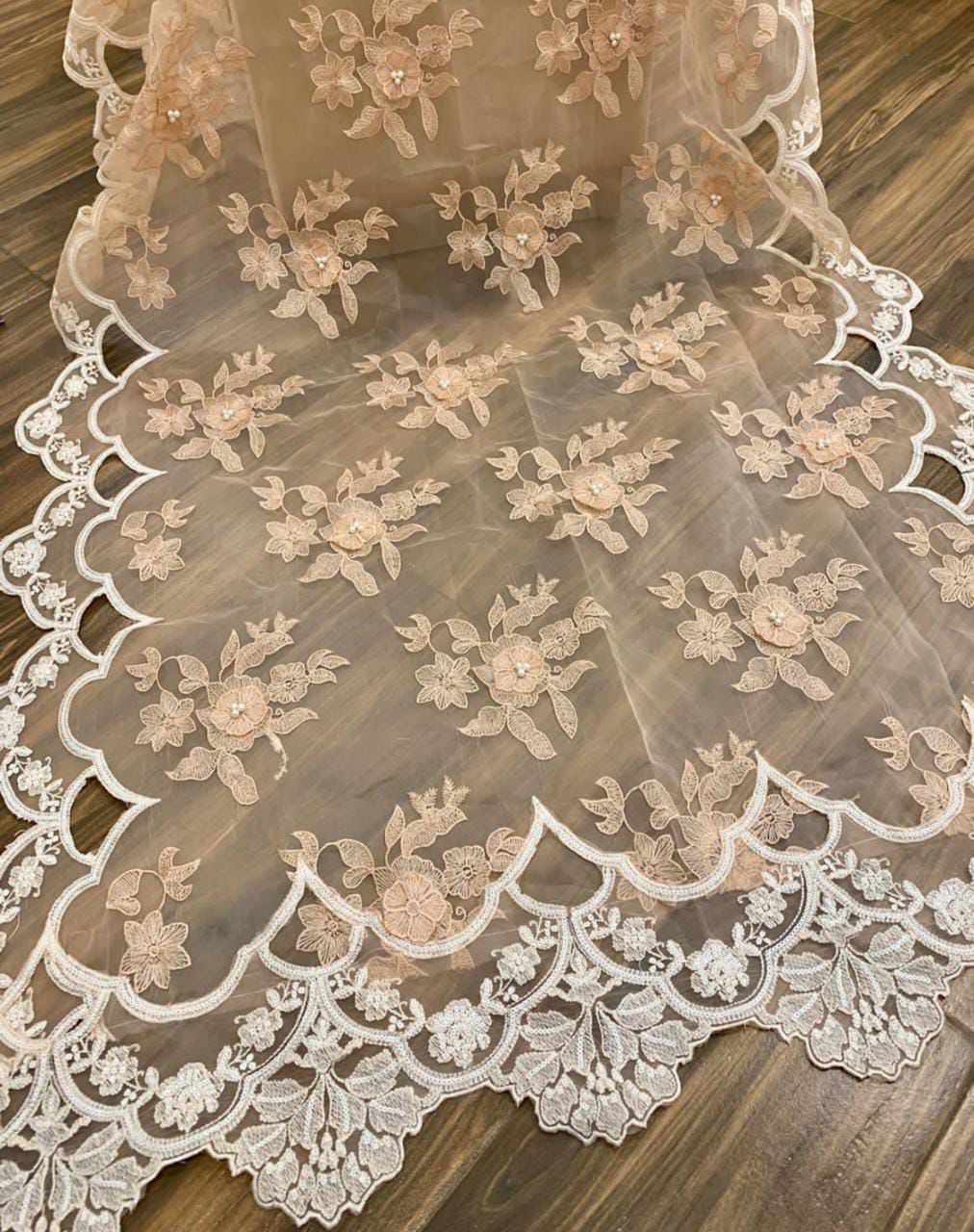 Maria B Organza & Silk Embroidered Dress | Premium Formal Collection