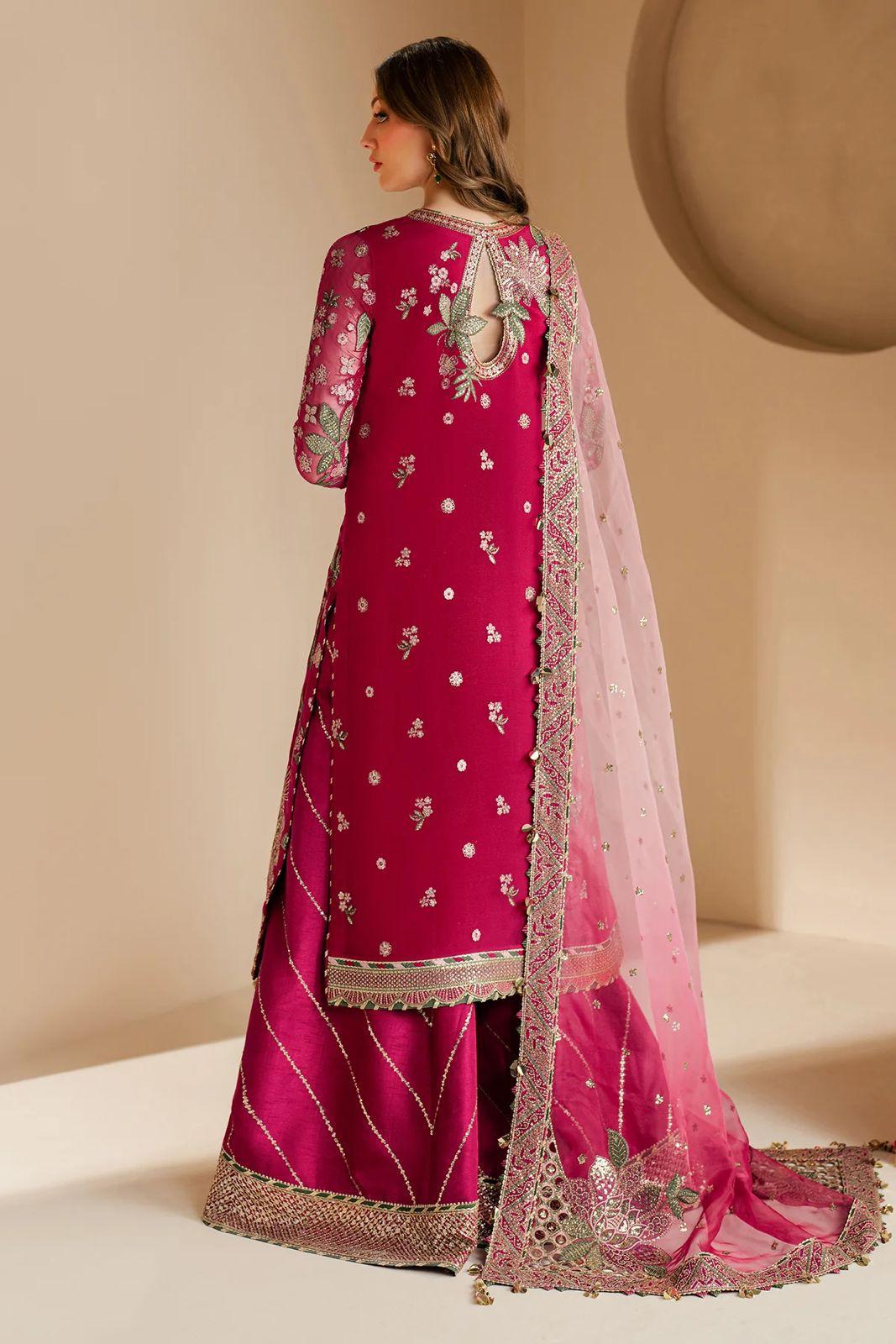 Jazmin Luxury Wedding Dress | Embroidered Chiffon & Silk Formal Collection