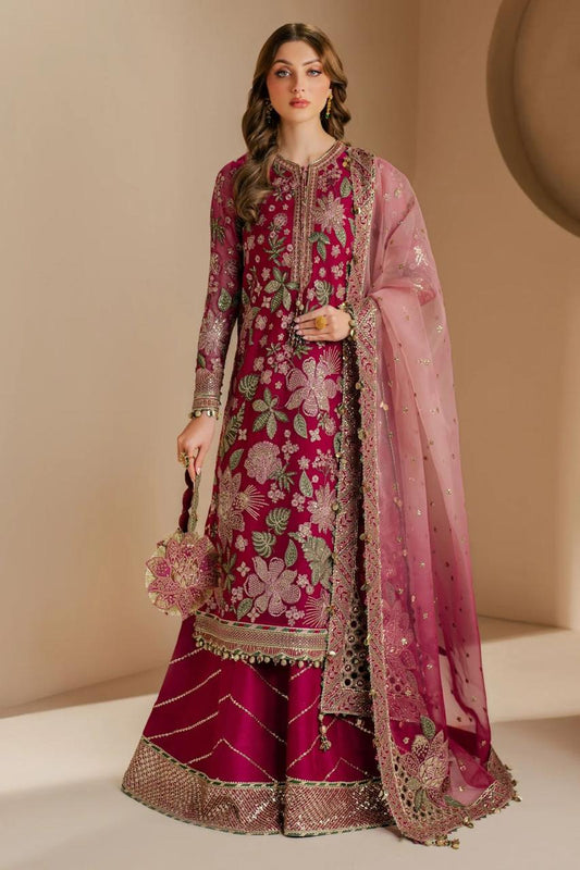 Jazmin Luxury Wedding Dress | Embroidered Chiffon & Silk Formal Collection