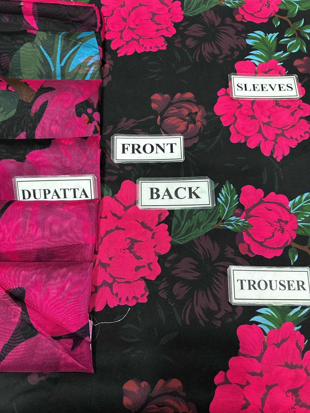 Afsanah Swiss Lawn Suit with Silk Dupatta | Premium Digital Print Collection