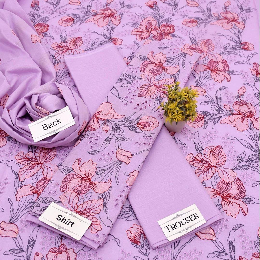 Bareeze Luxury Lawn 2 Piece Suit | Heavy Embroidered Collection
