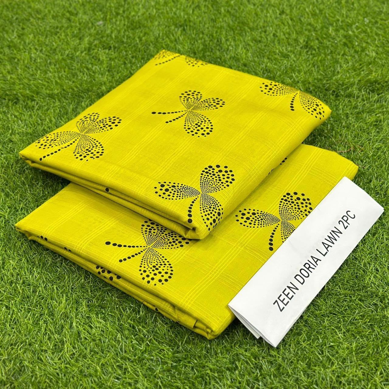 ZEEN Bana Doria Lawn 2 Piece Suit – Summer Collection 2026