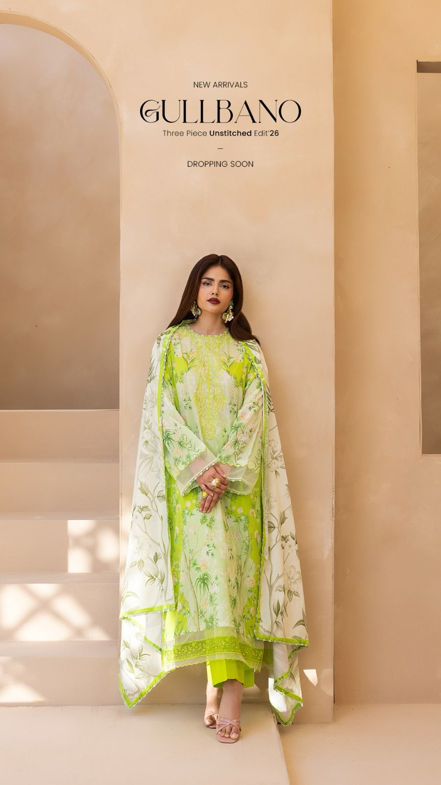 Gull Bano by Gull Jee – Luxury 3 Piece Unstitched Lawn Collection