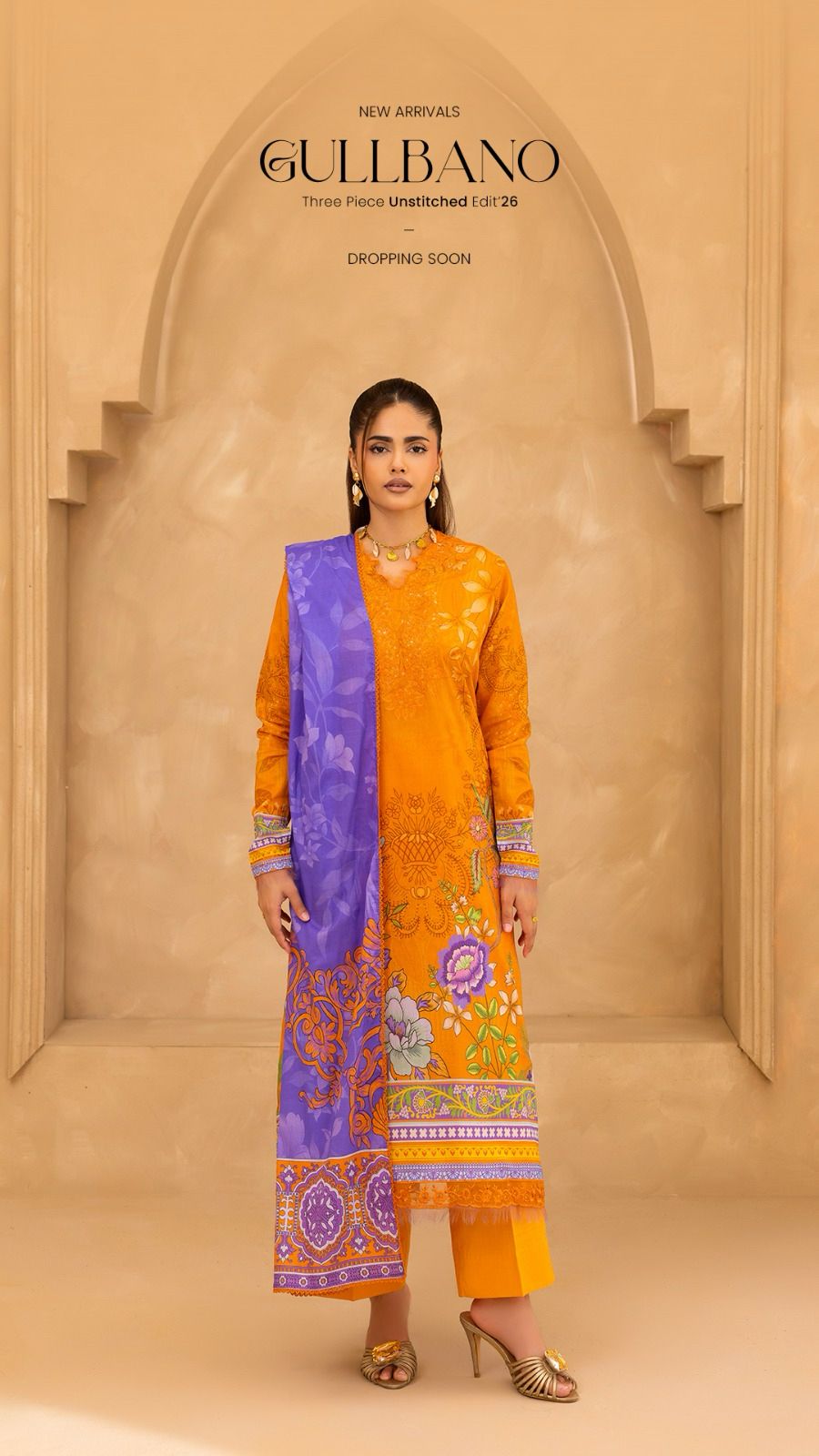 Gull Bano by Gull Jee – Luxury 3 Piece Unstitched Lawn Collection