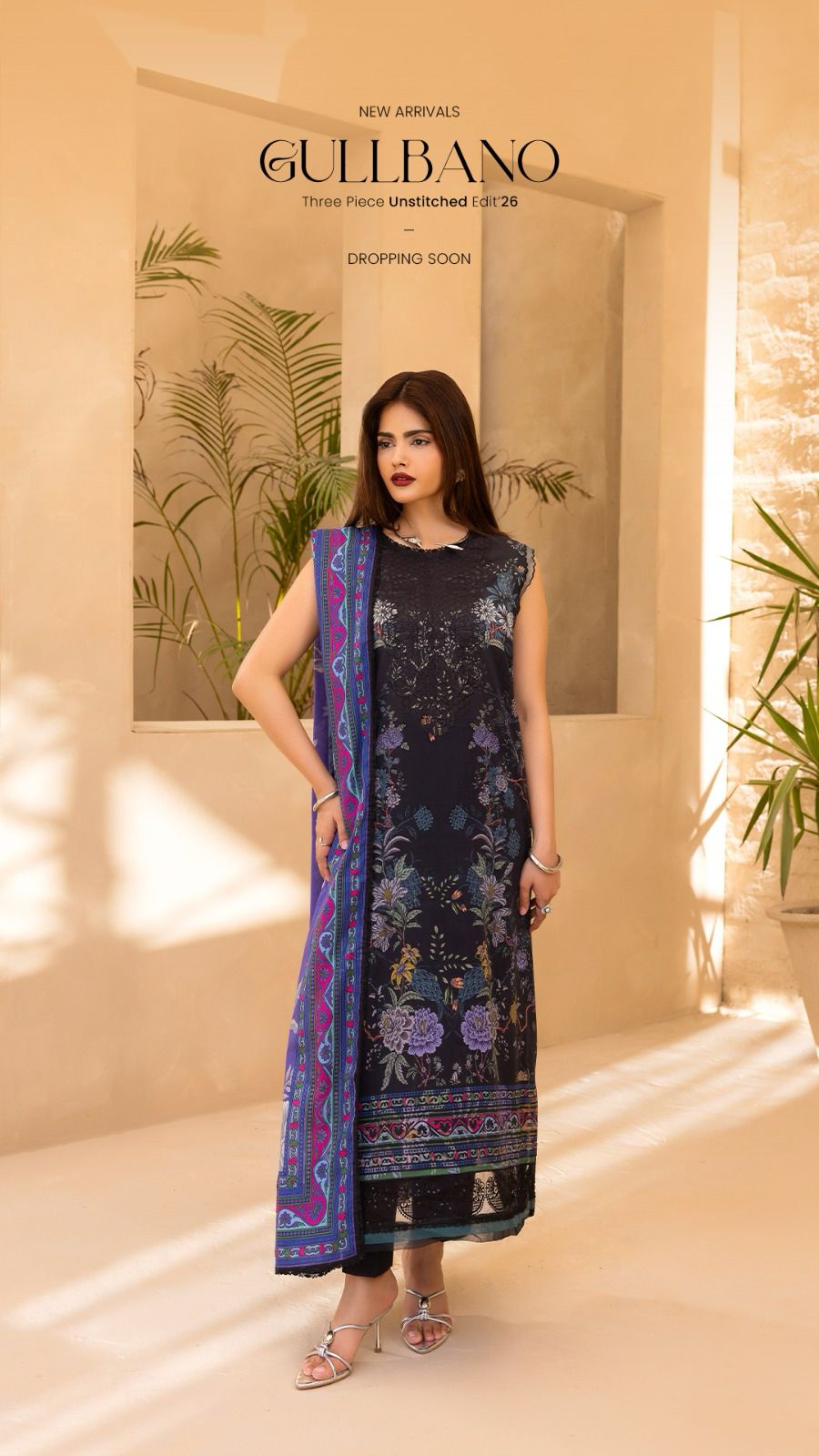Gull Bano by Gull Jee – Luxury 3 Piece Unstitched Lawn Collection