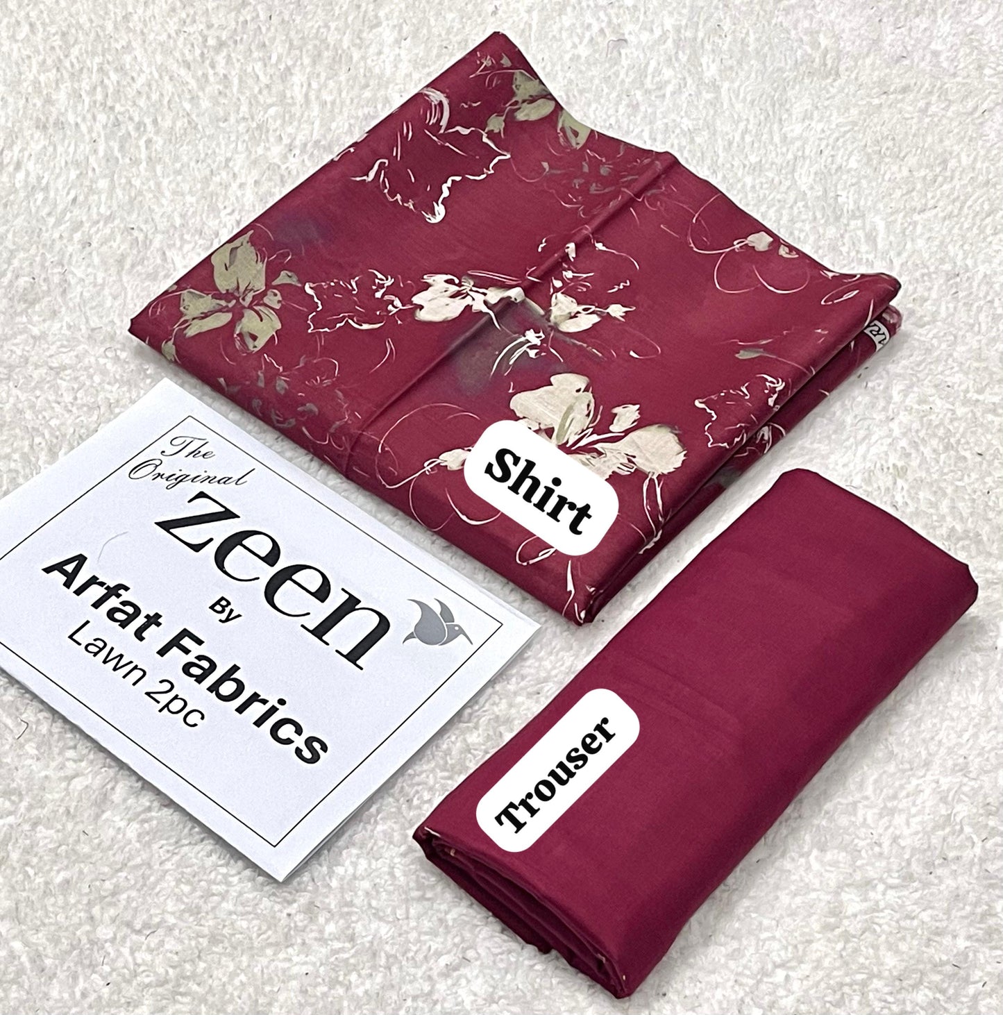 ZEEN Printed Lawn 2 Piece Suit – Summer Collection