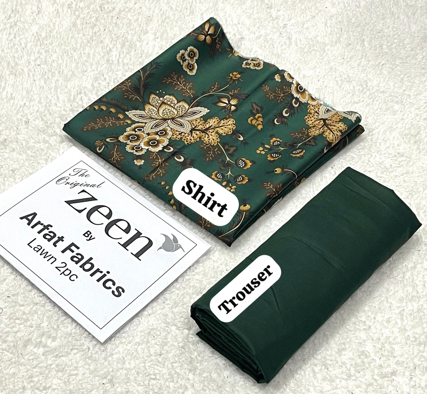 ZEEN Printed Lawn 2 Piece Suit – Summer Collection