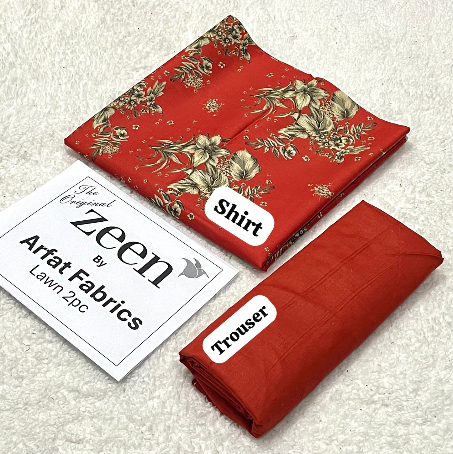 ZEEN Printed Lawn 2 Piece Suit – Summer Collection