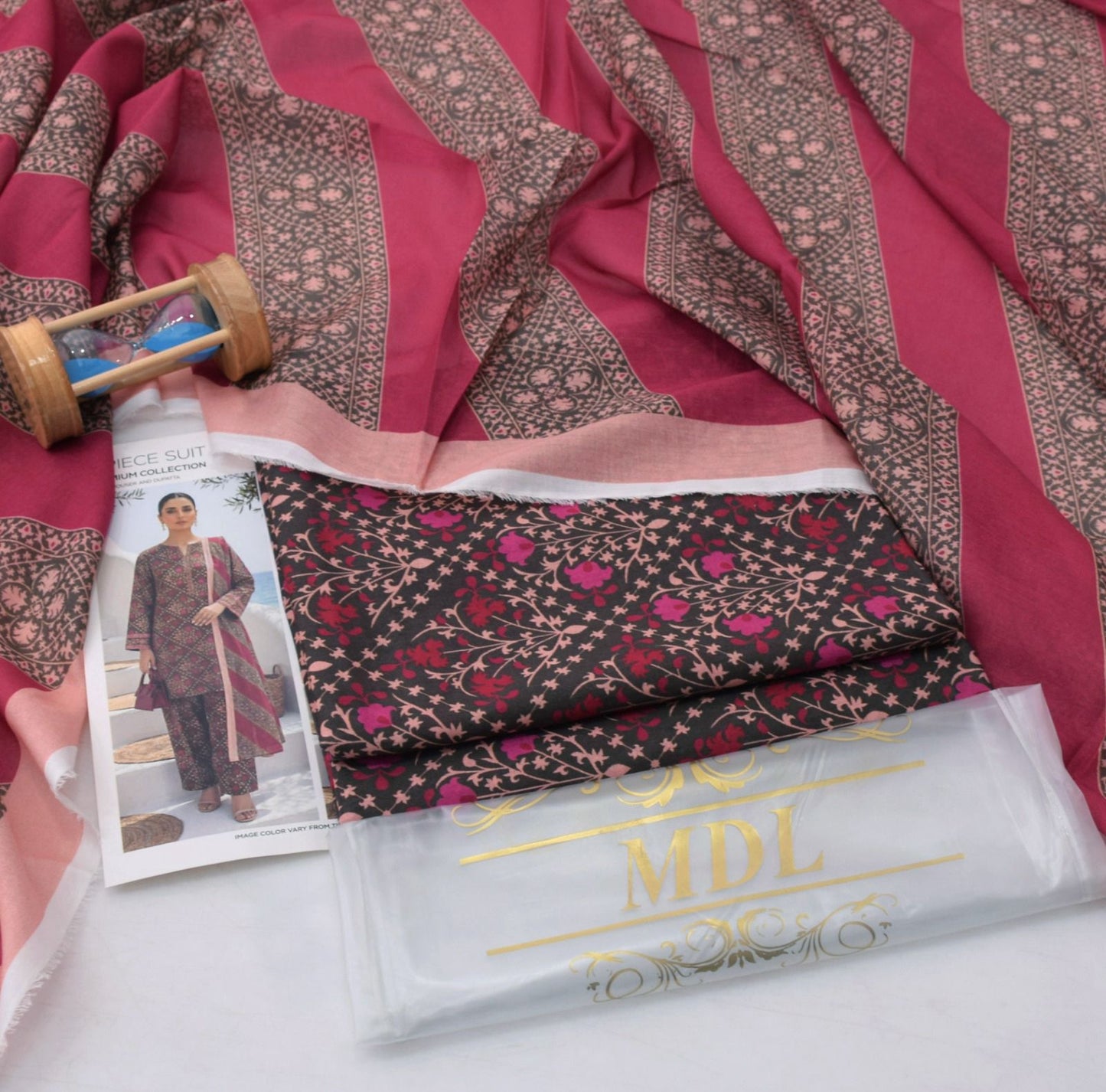 ALEENA's by MDL – Premium Digital Printed Lawn 3 Piece Suit