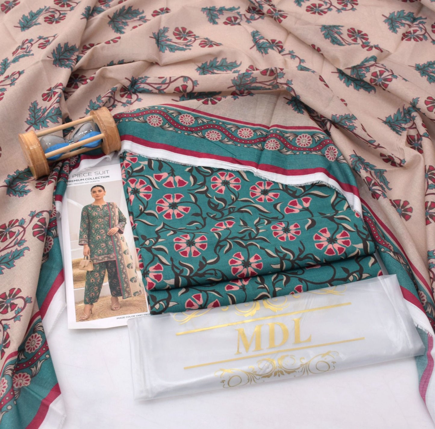 ALEENA's by MDL – Premium Digital Printed Lawn 3 Piece Suit
