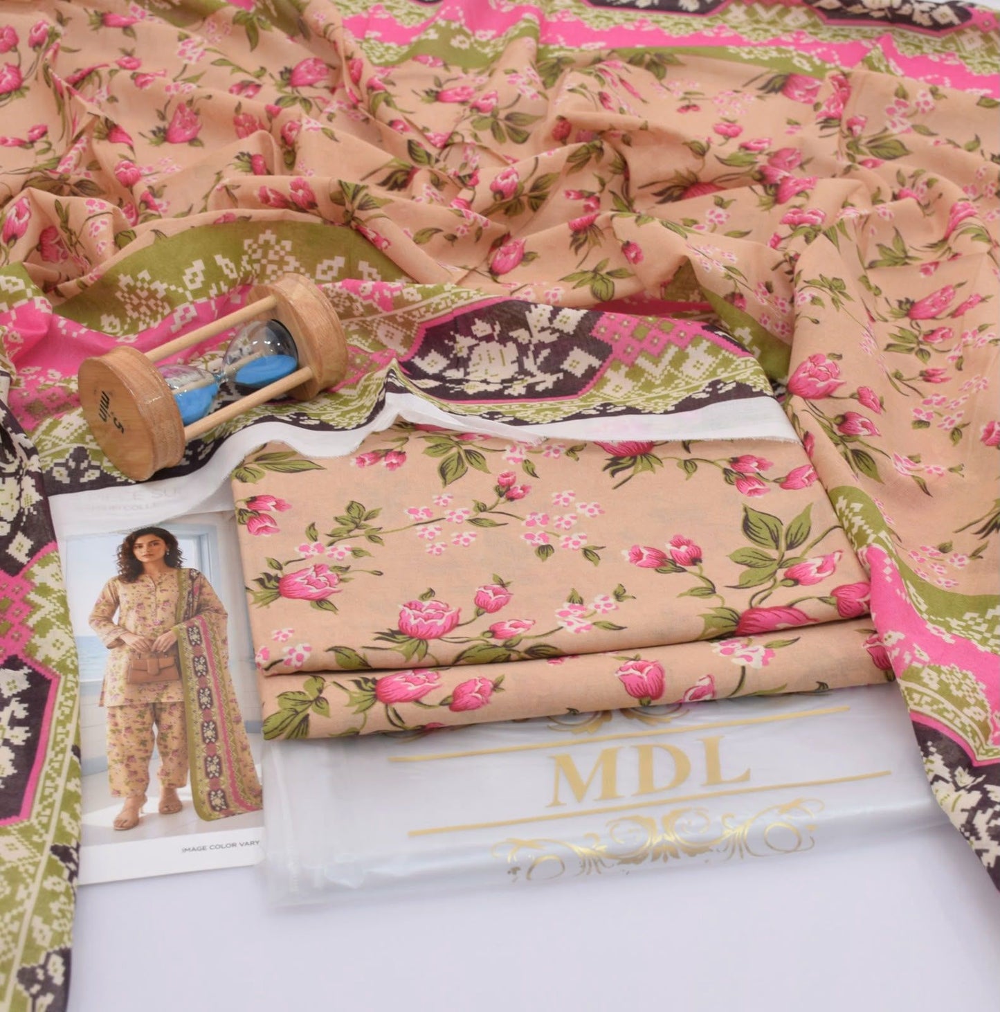 ALEENA's by MDL – Premium Digital Printed Lawn 3 Piece Suit