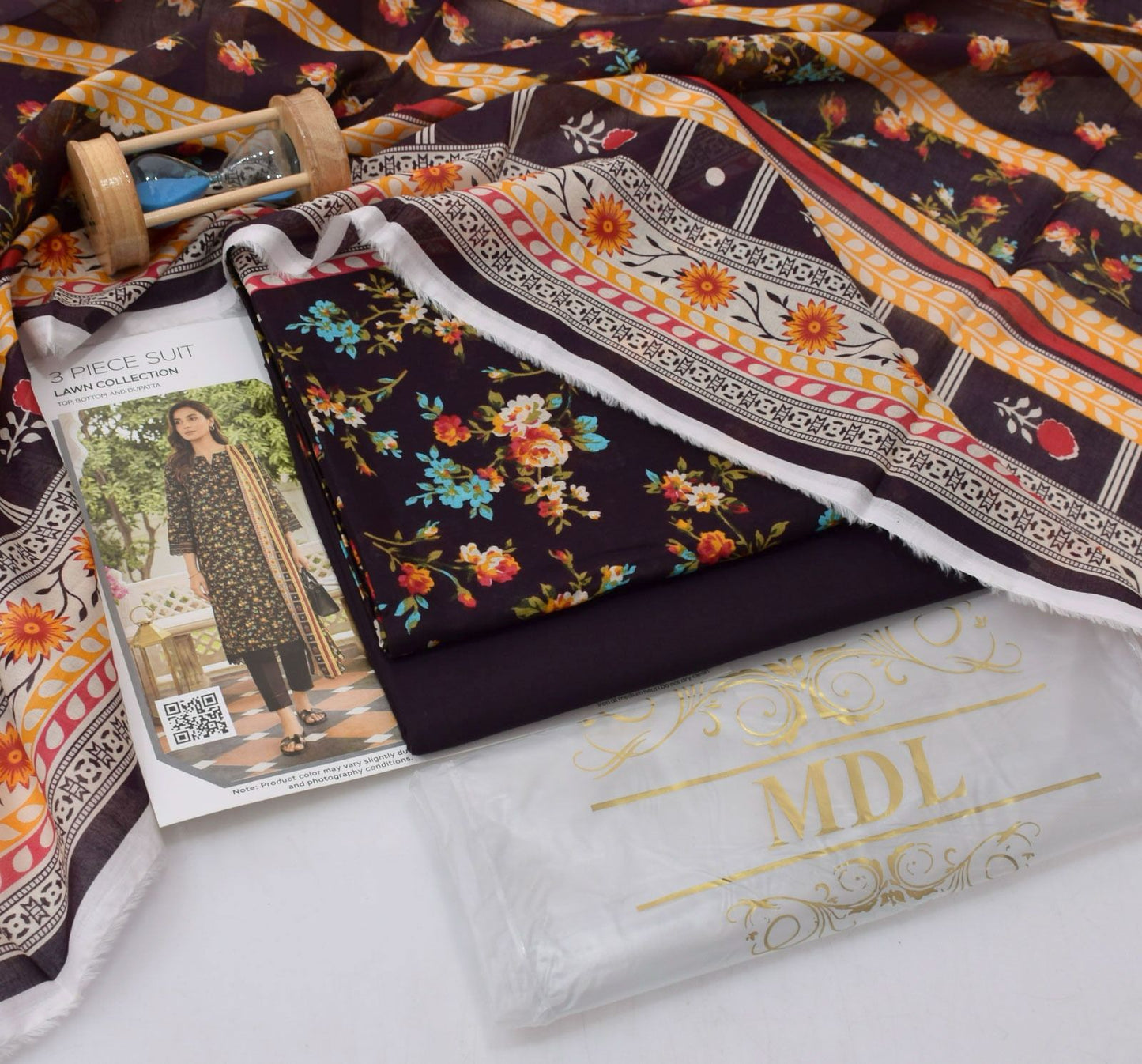 COCKTAIL by MDL – Premium Digital Printed Lawn 3 Piece Suit